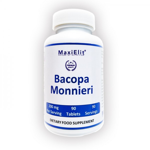 Maxielit Bacopa Monnieri 90 tabletter 200 mg