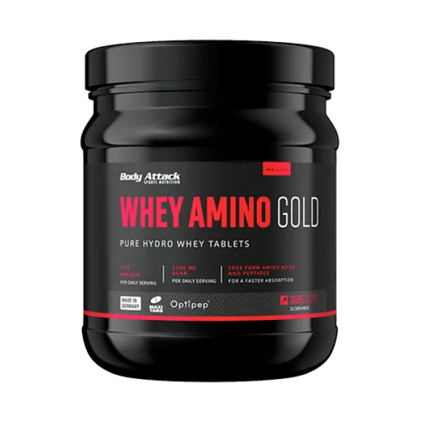 Body Attack - Whey amino gold 325 tabl