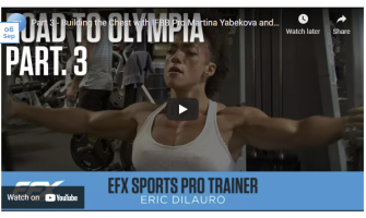 PRO TRAINER ERIC DILAURO #3: ROAD TO OLYMPIA – BUILDING THE CHEST