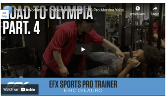 PRO TRAINER ERIC DILAURO #4: ROAD TO OLYMPIA – WORKING ON PROBLEM AREAS