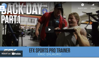 PART 1 – BACK DAY WITH DAVID CHAVERS