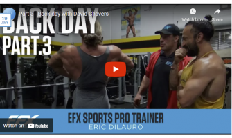 PART 3 – BACK DAY WITH DAVID CHAVERS